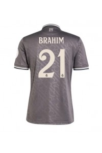 Fotbalové Dres Real Madrid Brahim Diaz #21 Třetí Oblečení 2024-25 Krátký Rukáv